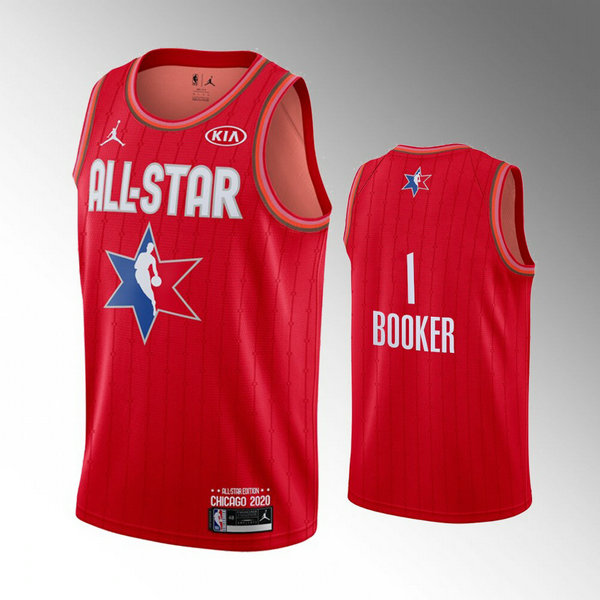 Maillot nba All Star 2020 Homme Devin Booker 1 Rouge